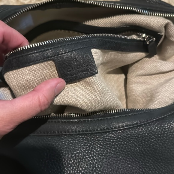 Black Gucci Hobo Purse - Picture 3 of 6